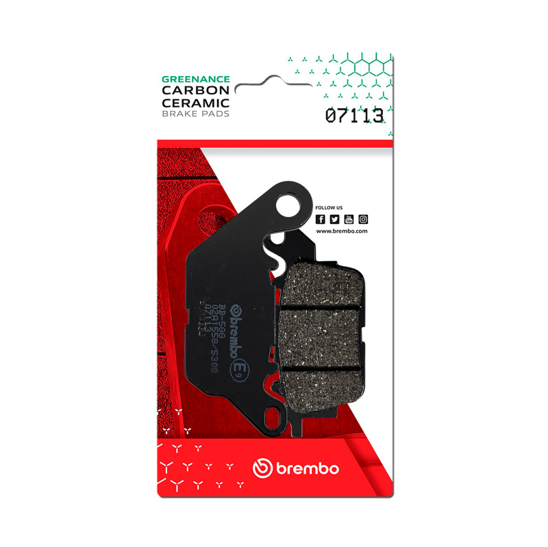 Picture of Brembo Yamaha DElight Carbon Ceramic Brake Pad - Front