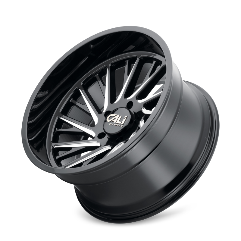 Picture of Cali Off-Road 9114 Purge 20x12 / 8x170 BP / -51mm Offset / 125.2mm Hub Gloss Black Milled Wheel