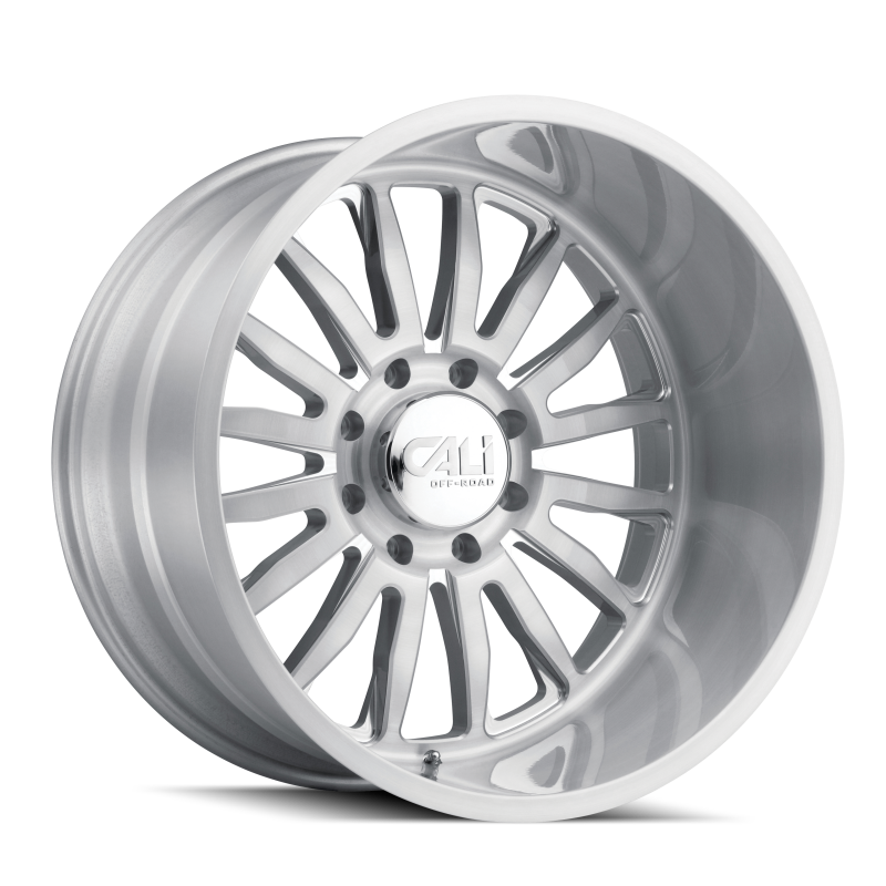 Picture of Cali Off-Road 9110 Summit 20x12 / 8x165.1 BP / -51mm Offset / 125.2mm Hub Brushed Milled Wheel