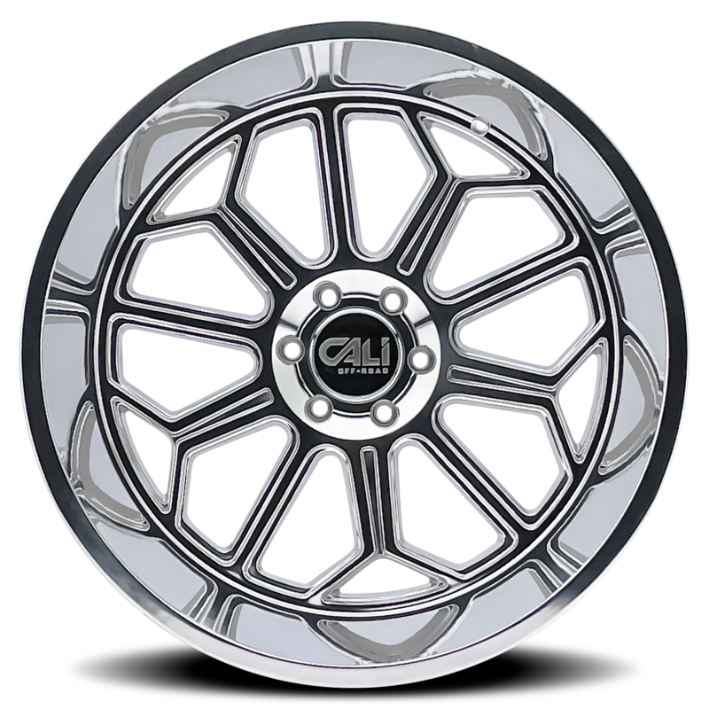 Picture of Cali Off-Road 9117 Auburn 20x10 / 6x139.7 BP / -25mm Offset / 106mm Hub Polished Wheel