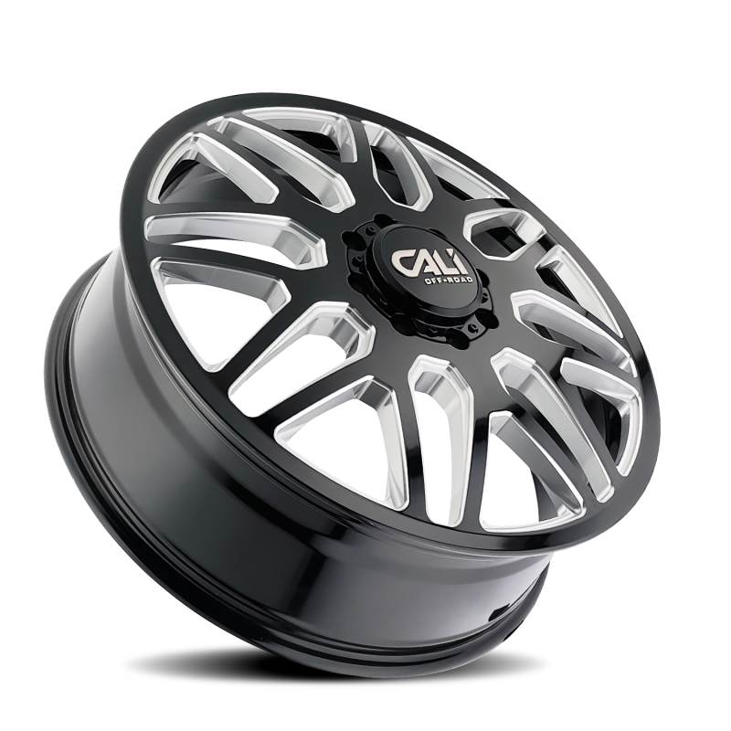 Picture of Cali Off-Road 9115D Invader Dually 24x8.25 / 8x200 BP / -232mm Offset / 142mm Hub Gls Blk Mill Wheel