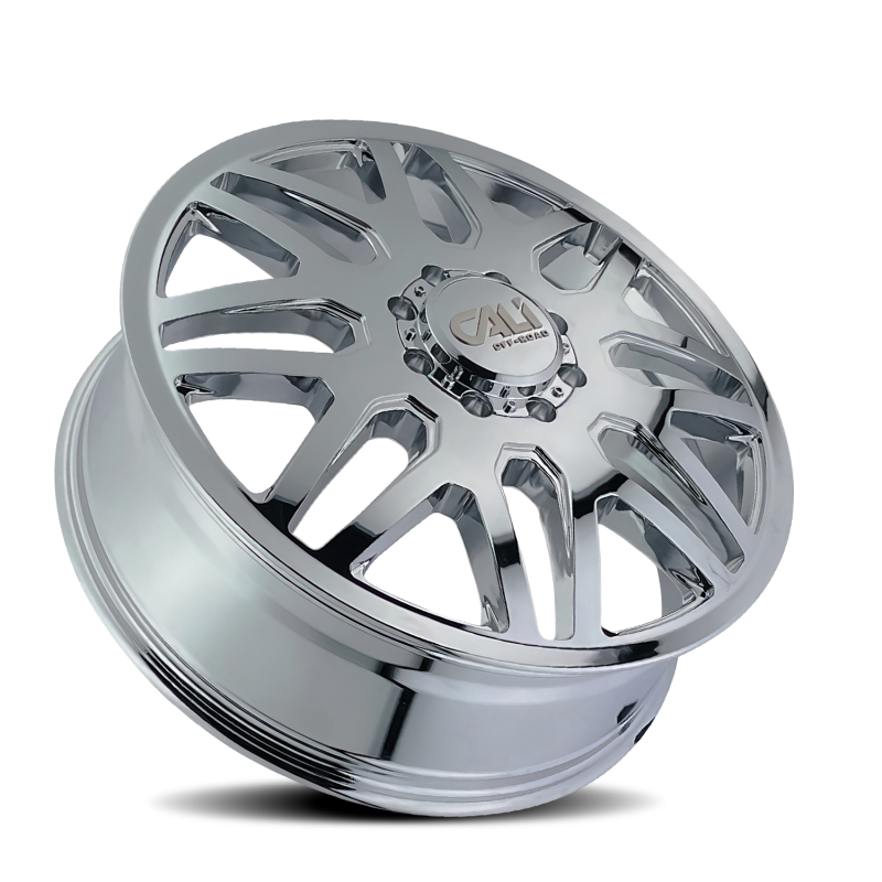 Picture of Cali Off-Road 9115D Invader Dually 24x8.25 / 8x165.1 BP / 115mm Offset / 121.3mm Hub Chrome Wheel