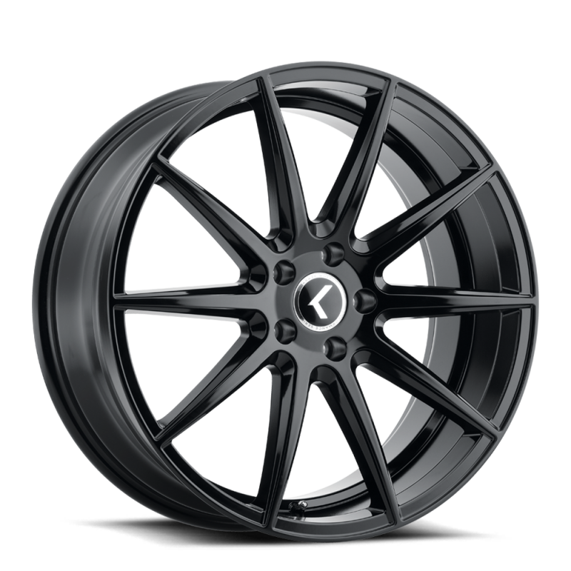 Picture of Kraze KR194 Cosmos 18x8 / 5x108 BP / 40mm Offset / 63.5mm Hub Gloss Black Wheel