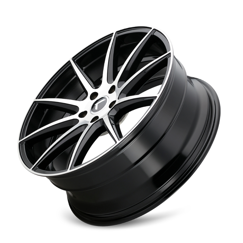 Picture of Kraze KR194 Cosmos 18x8 / 5x120 BP / 40mm Offset / 74.1mm Hub Gloss Black Machined Wheel