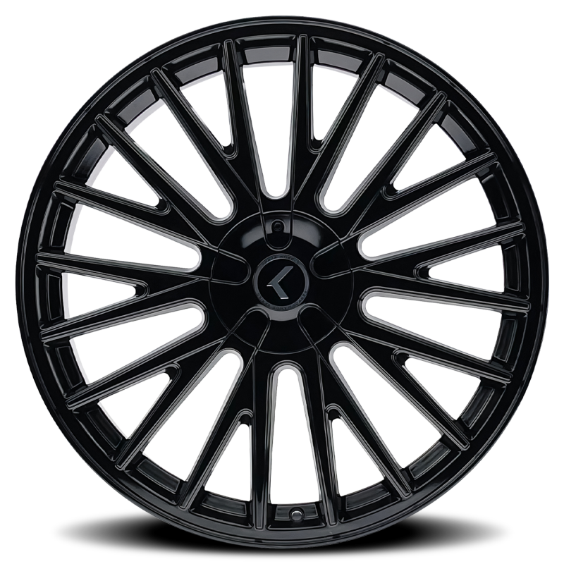 Picture of Kraze KR185 Double Down 17x8 / 5x112/120 BP / 38mm Offset / 74.1mm Hub Gloss Black Wheel