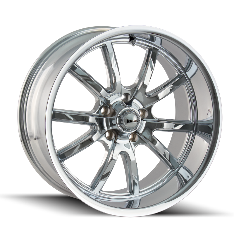 Picture of Ridler 650 20x10 / 5x127 BP / 0mm Offset / 83.82mm Hub Chrome Wheel