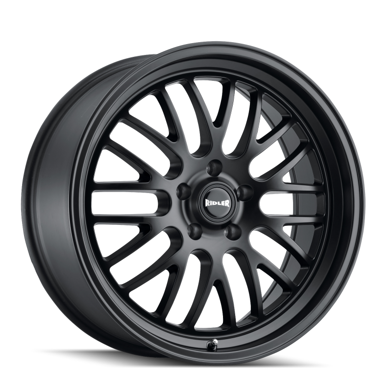 Picture of Ridler 607 18x9.5 / 5x120.65 BP / 6mm Offset / 83.82mm Hub Matte Black Wheel