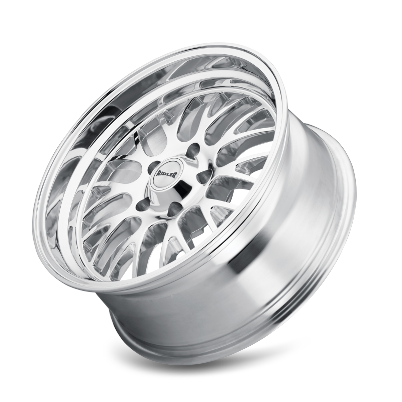 Picture of Ridler 607 20x10 / 5x120.65 BP / 0mm Offset / 83.82mm Hub Polished Wheel