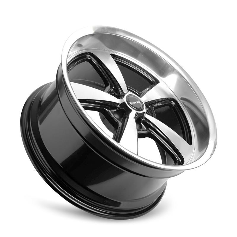 Picture of Ridler 652 20x10 / 5x139.7 BP / 0mm Offset / 108.1mm Hub Gls Blk w/ Diamond Cut Face & Lip Wheel