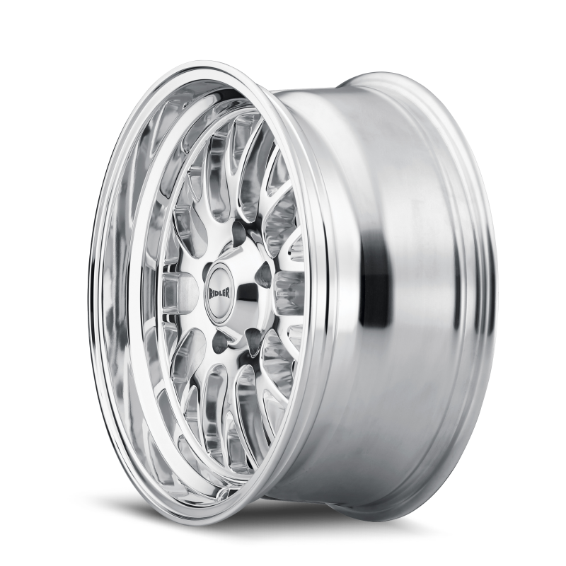 Picture of Ridler 607 20x8.5 / 5x120.65 BP / 0mm Offset / 83.82mm Hub Polished Wheel