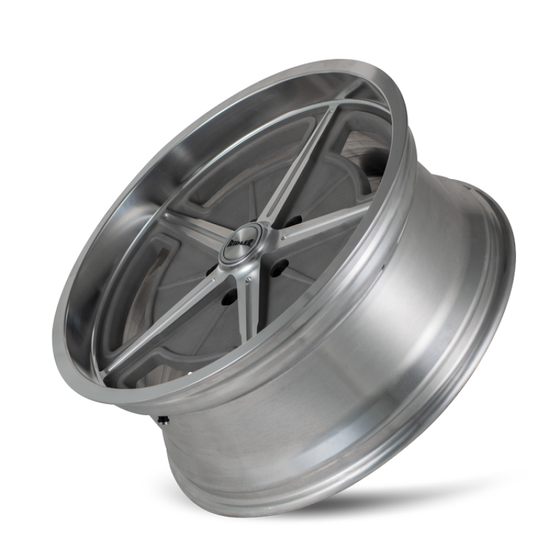 Picture of Ridler 605 18x9.5 / 5x120.65 BP / 0mm Offset / 83.82mm Hub Matte As-Cast Machined Wheel