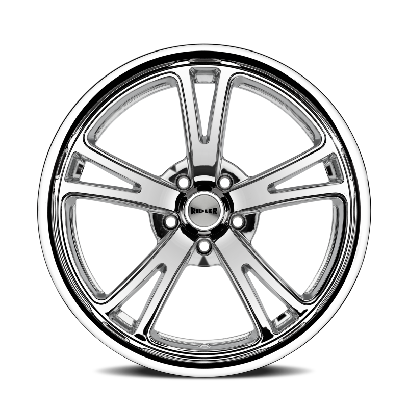 Picture of Ridler 606 20x10 / 5x127 BP / 0mm Offset / 83.82mm Hub Chrome Wheel