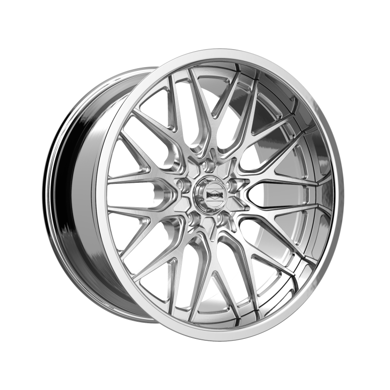 Picture of Ridler 681 22x9 / 5x127 BP / 0mm Offset / 83.82mm Hub Brushed w/ Polished Lip Wheel