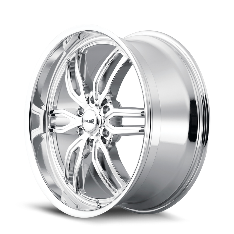 Picture of Ridler 609 20x9 / 6x139.7 BP / 30mm Offset / 106.1mm Hub Chrome Wheel