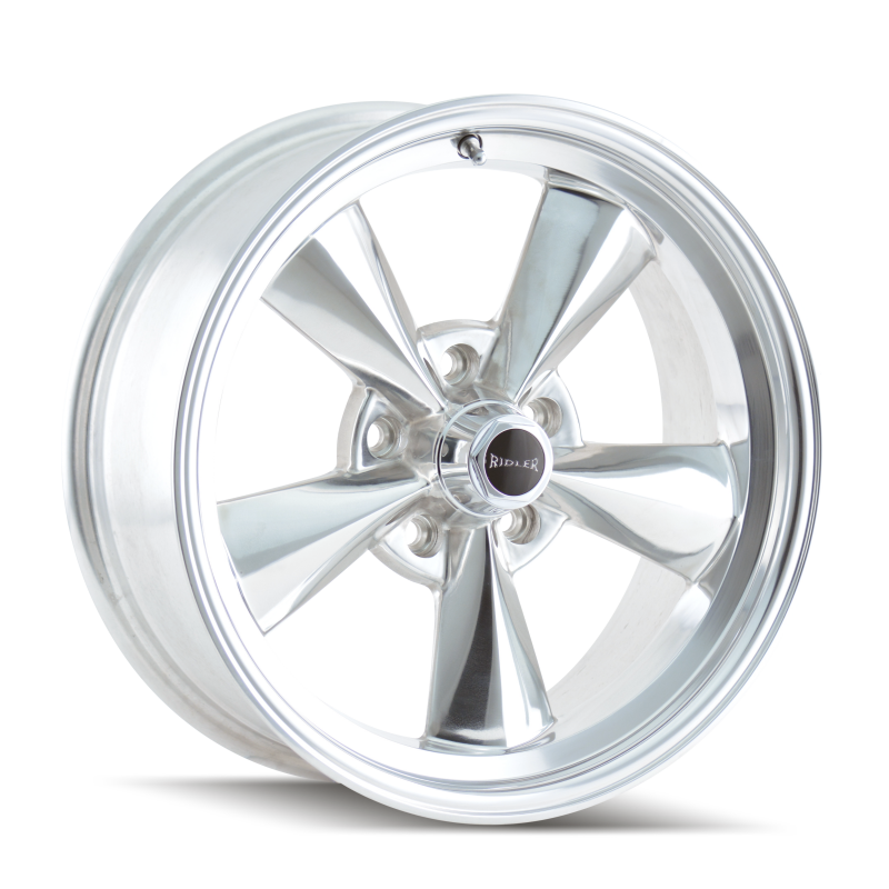 Picture of Ridler 675 15x7 / 5x120.65 BP / 0mm Offset / 83.82mm Hub Polished Wheel