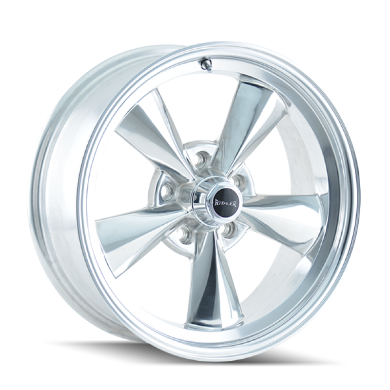 Picture of Ridler 675 15x8 / 5x114.3 BP / -12mm Offset / 83.82mm Hub Polished Wheel