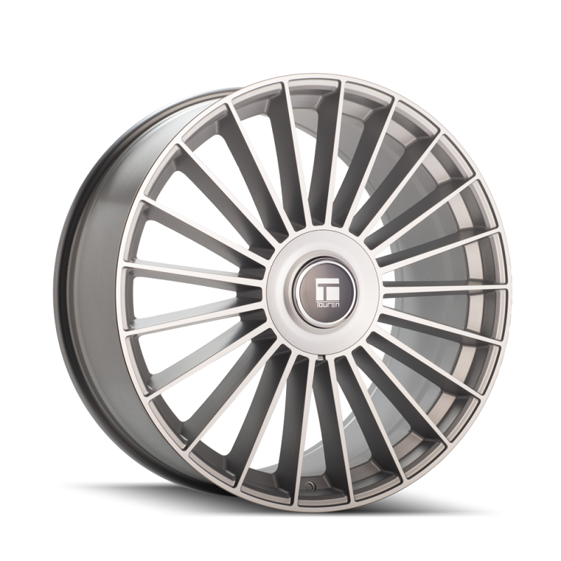 Picture of Touren 3610 TR10 22x9 / 5x115/139.7 BP / 20mm Offset / 78.1mm Hub Satin Silver Machined Wheel