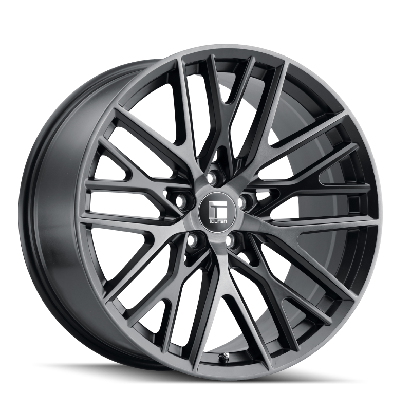 Picture of Touren 3291 TR91 20x9 / 6x120 BP / 30mm Offset / 66.9mm Hub Matte Black Brushed w/ Dark Wheel
