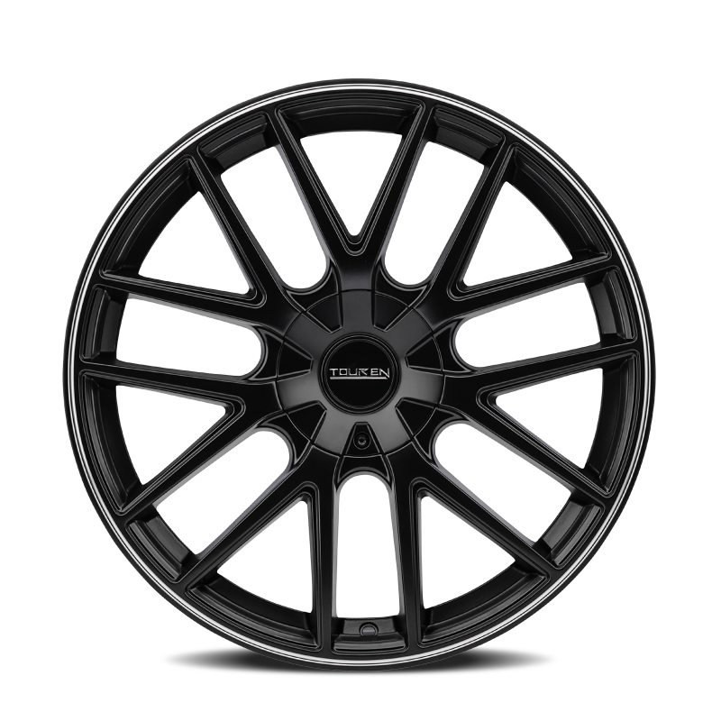 Picture of Touren 3260 TR60 17x7.5 / 5x100/114.3 BP / 42mm Offset / 72.62mm Hub Matte Black Machined Wheel