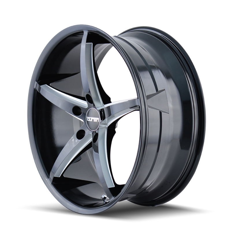 Picture of Touren 3270 TR70 17x7.5 / 5x120 BP / 40mm Offset / 74.1mm Hub Gloss Black Milled Wheel