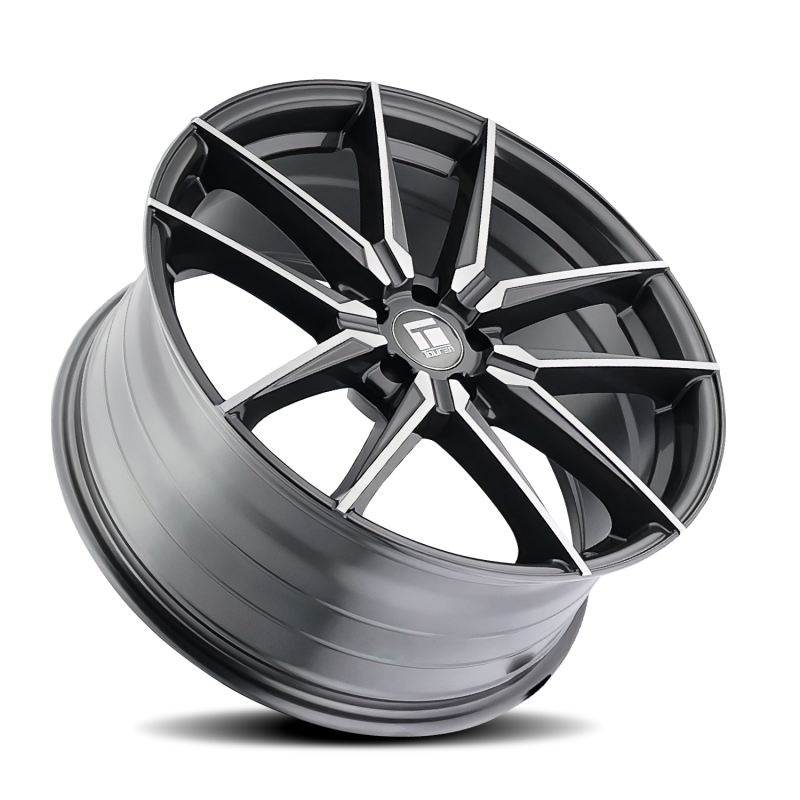 Picture of Touren 3294 TR94 18x8 / 5x112 BP / 35mm Offset / 66.6mm Hub Gloss Graphite Brushed w/ Dark Wheel