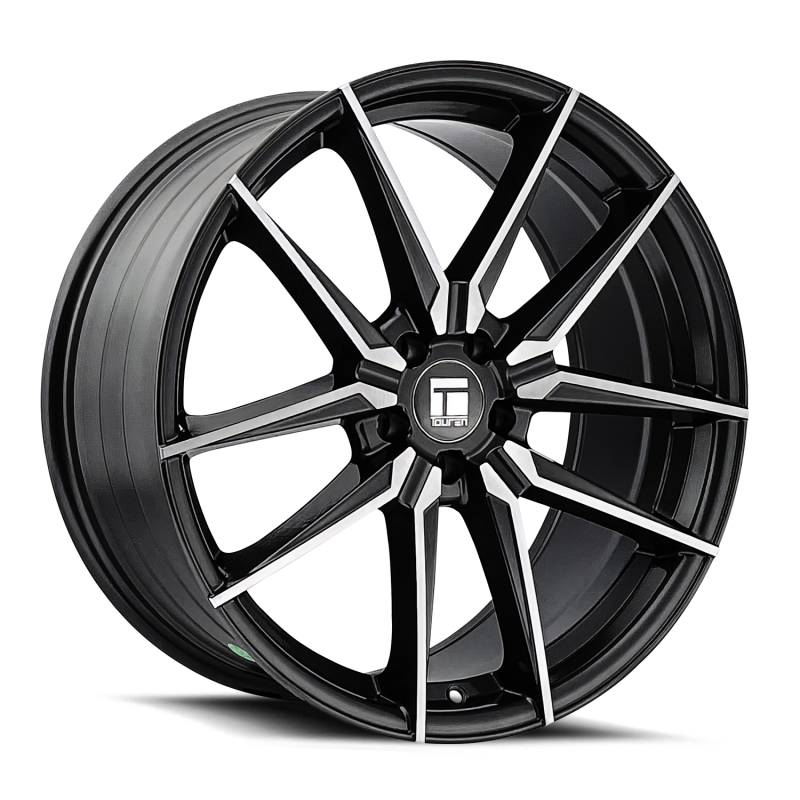 Picture of Touren 3294 TR94 18x8 / 5x112 BP / 35mm Offset / 66.6mm Hub Gloss Graphite Brushed w/ Dark Wheel