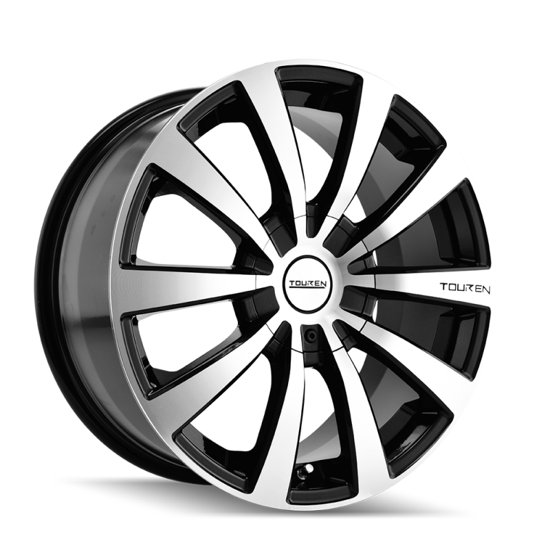 Picture of Touren 3130 TR3 17x7 / 5x112/120 BP / 40mm Offset / 72.62mm Hub Gloss Black Machined Wheel