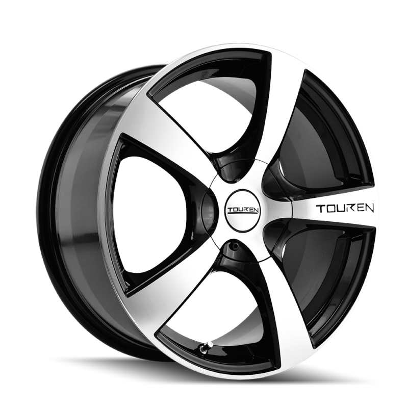 Picture of Touren 3190 TR9 16x7 / 5x110/115 BP / 42mm Offset / 72.62mm Hub Gloss Black Machined Wheel