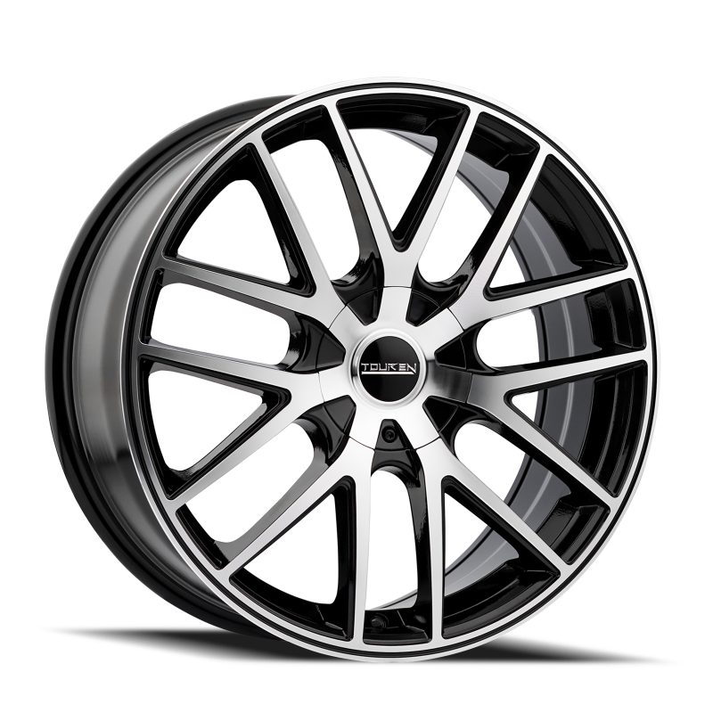 Picture of Touren 3260 TR60 16x7 / 5x112/120 BP / 42mm Offset / 72.62mm Hub Gloss Black Machined Wheel