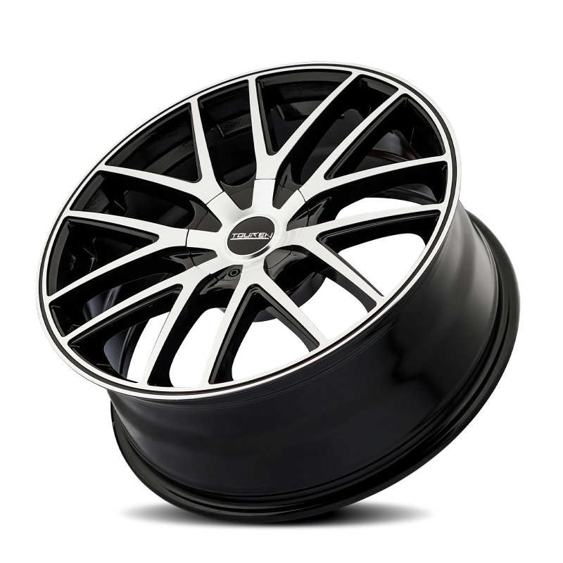 Picture of Touren 3260 TR60 16x7 / 5x112/120 BP / 42mm Offset / 72.62mm Hub Gloss Black Machined Wheel