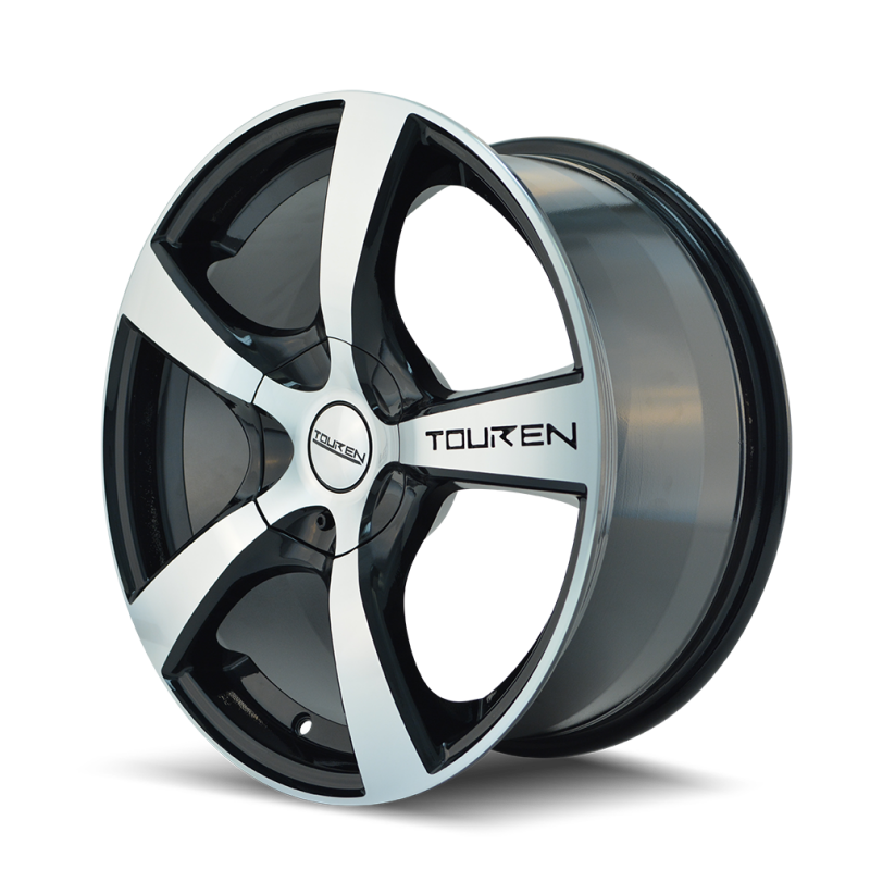 Picture of Touren 3190 TR90 16x7 / 5x105/108 BP / 42mm Offset / 72.62mm Hub Gloss Black Machined Wheel