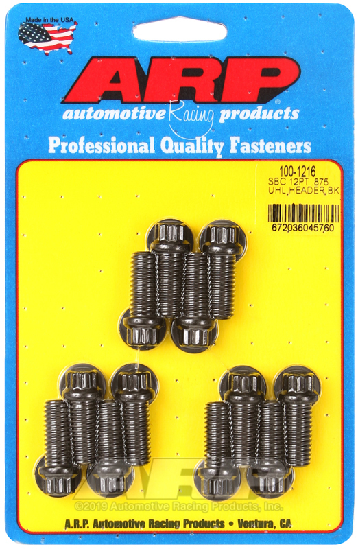 Picture of ARP SB Chevy 12pt .875 UHL header bolt kit