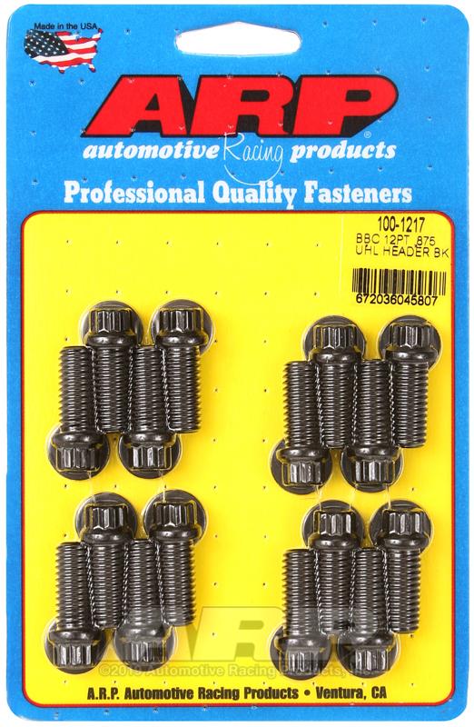 Picture of ARP BB Chevy 12pt .875 UHL header bolt kit