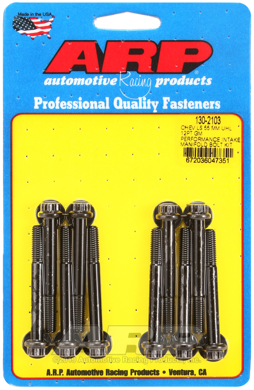 Picture of ARP Chevy LS 55mm UHL 12pt GM Performance intake manifold bolt kit