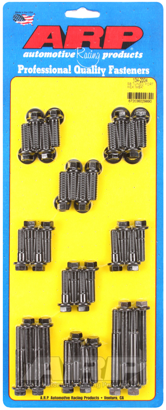 Picture of ARP SB Tuned Port complete hex intake manifold kit