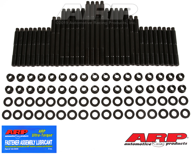 Picture of ARP SBC w/Brodix,Rodeck alum block w/23A A head production style Head Stud Kit