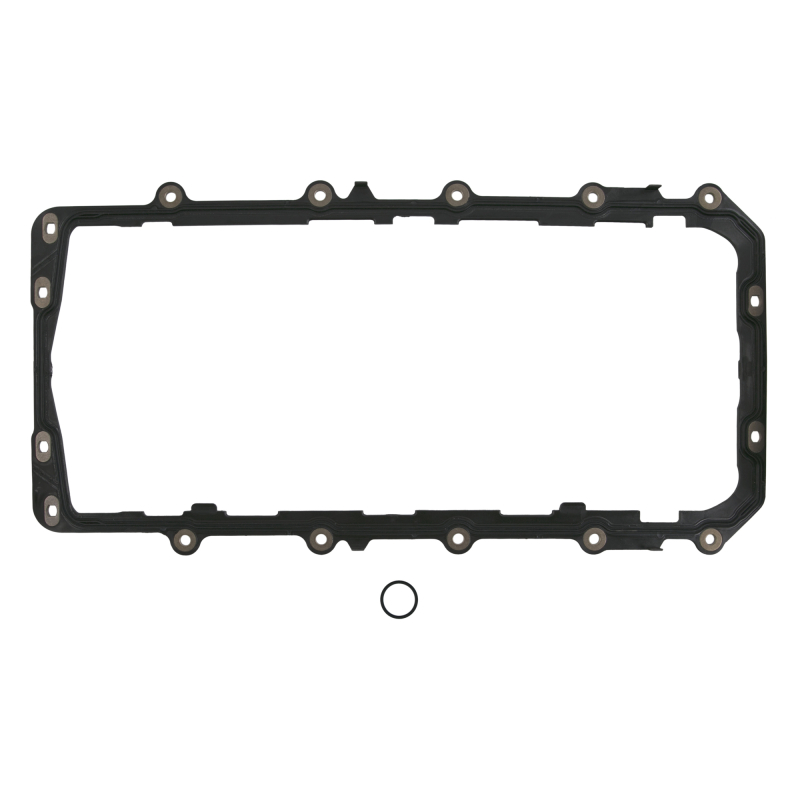 Picture of Fel-Pro 1897 Engine Oil Pan Gasket Set Molded Rubber with rigid carrier and compression limiters