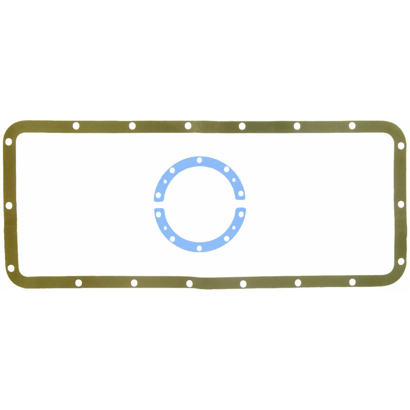Picture of Fel-Pro OS 5741 D Engine Oil Pan Gasket Set 18 Bolt Hole One Piece Gasket
