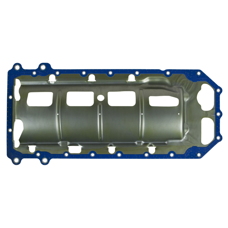 Picture of Fel-Pro 1896 Engine Oil Pan Gasket Set Molded Rubber w/steel windage tray