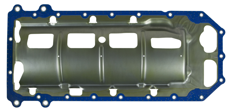 Picture of Fel-Pro 1896 Engine Oil Pan Gasket Set Molded Rubber w/steel windage tray