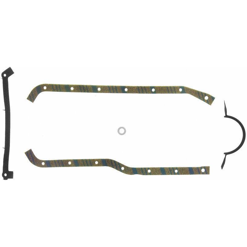 Picture of Fel-Pro 17950 Engine Oil Pan Gasket Set 18 Bolt Hole Multi Piece Gasket