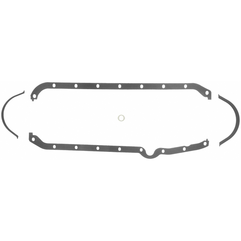Picture of Fel-Pro 17980 Engine Oil Pan Gasket Set 18 Bolt Hole Multi Piece Gasket