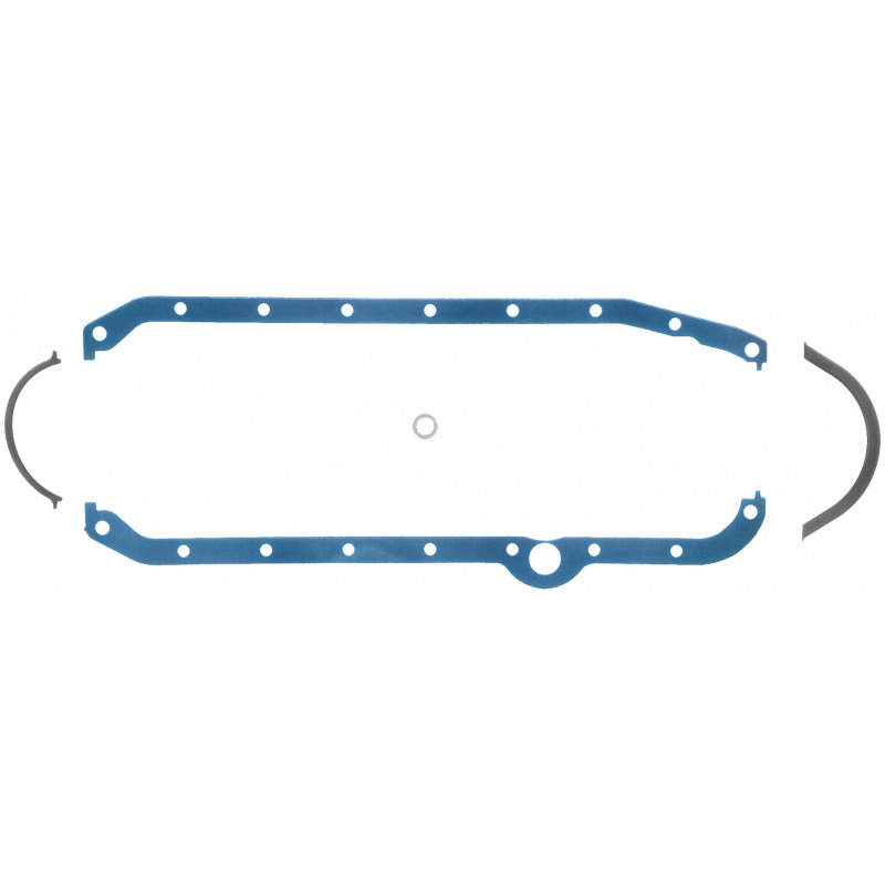 Picture of Fel-Pro 17981 Engine Oil Pan Gasket Set 18 Bolt Hole Multi Piece Gasket