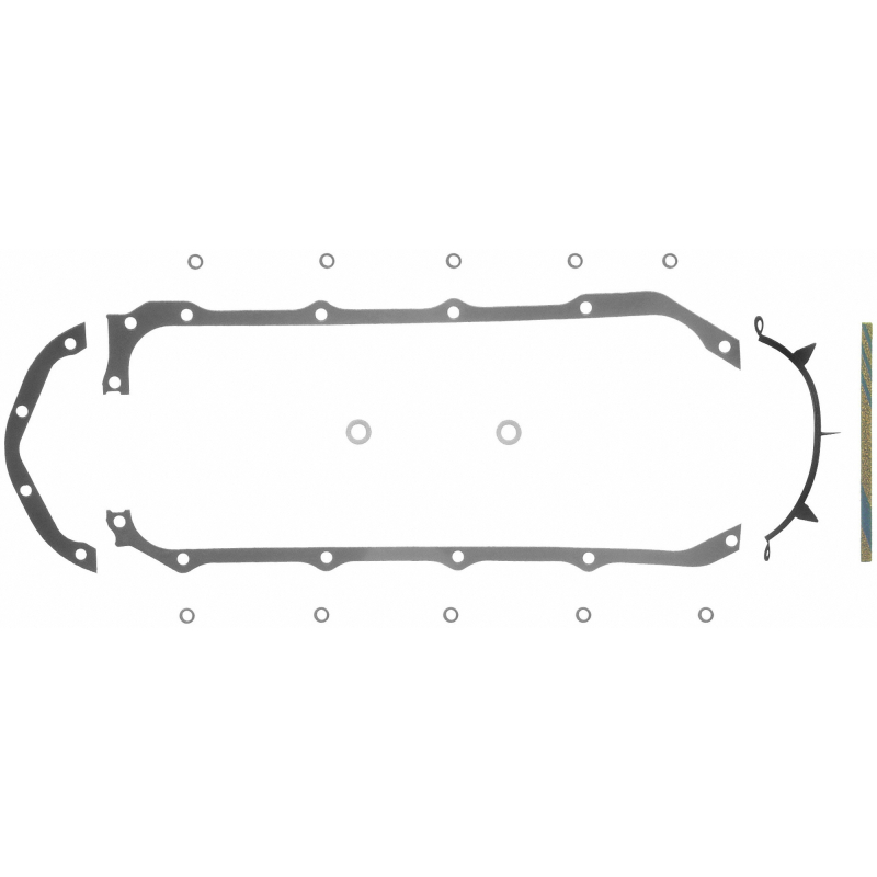 Picture of Fel-Pro 1814 Engine Oil Pan Gasket Set Rubber-coated fiber