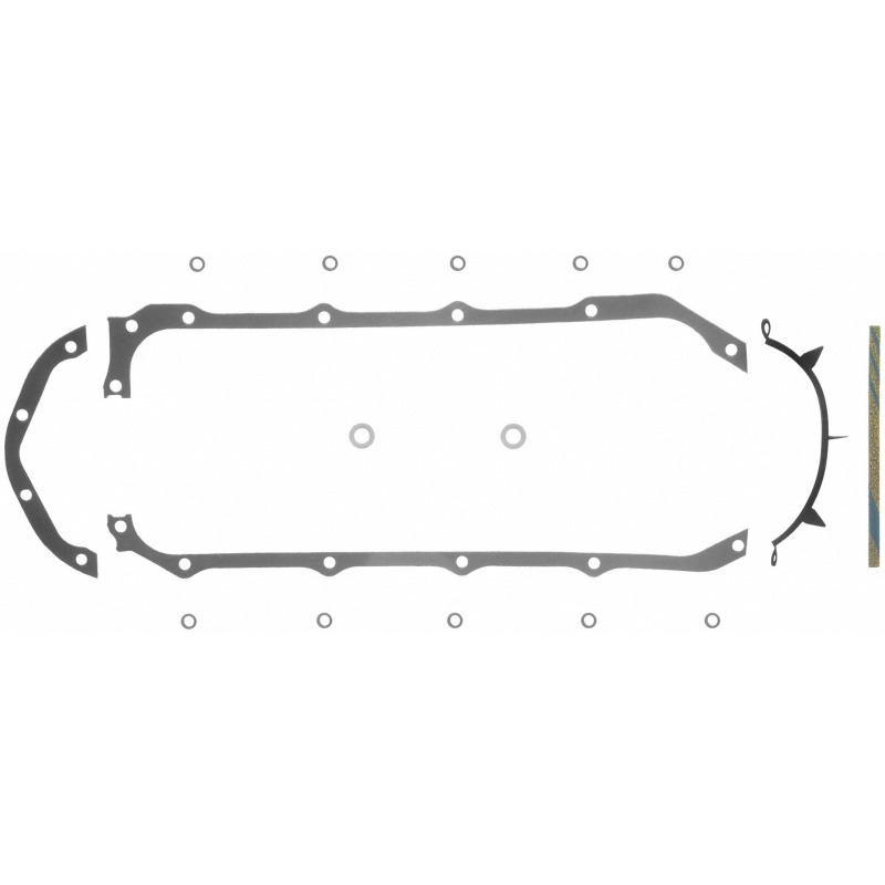 Picture of Fel-Pro 1814 Engine Oil Pan Gasket Set Rubber-coated fiber