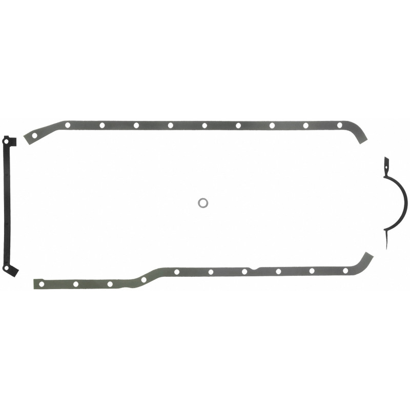 Picture of Fel-Pro 1819 Engine Oil Pan Gasket Set Rubber-coated fiber