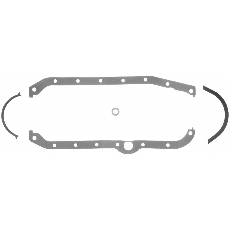 Picture of Fel-Pro 1801 Engine Oil Pan Gasket Set Rubber-coated fiber