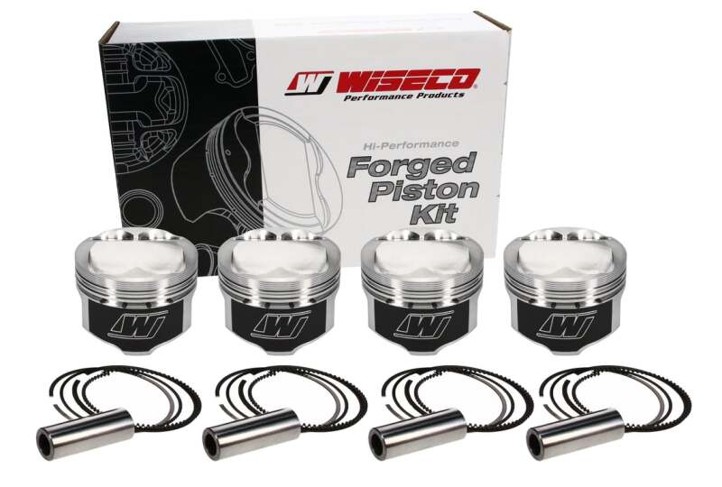 Picture of Wiseco Ford 1.6L 81.00 mm Bore 1.528in CH -0.50 CC Piston Set