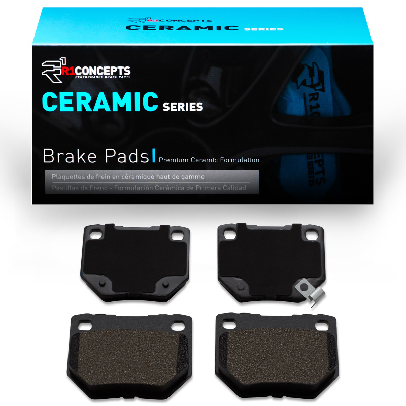 Picture of R1 06-07 Subaru Impreza Rear Ceramic Brake Pads