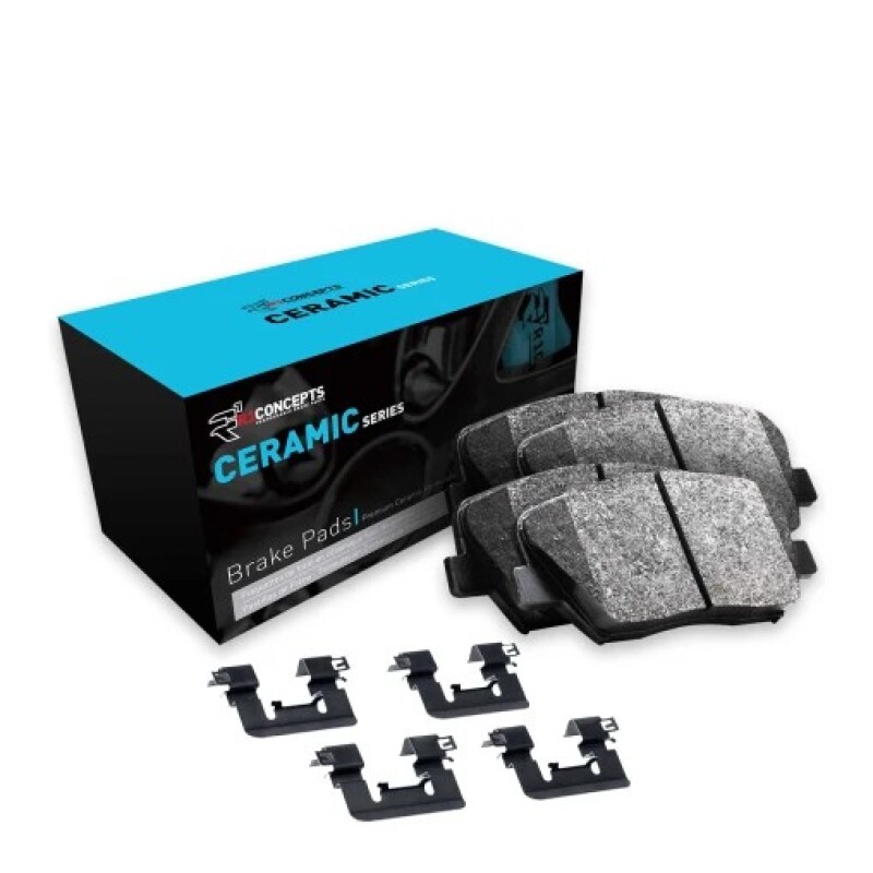 Picture of R1 93-97 Infiniti Q45 Front Ceramic Brake Pads and Hardware Kit